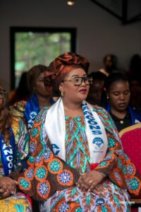Présidente de la convention des femmes du Parti politique Avançons _ Alpha TSHIKONDA